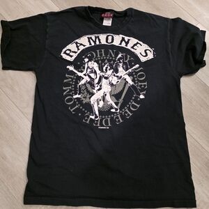Ramones Black Graphic Tee